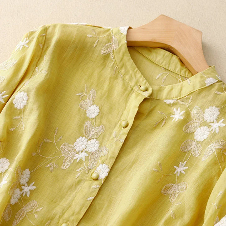 Laurienne™ | Embroidered blouse