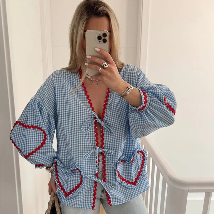 Lunessa | Charming Heart Blouse